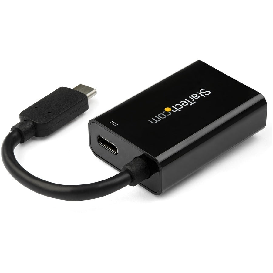 Adaptateur USB-C vers VGA StarTech.com avec alimentation 60 W - Convertisseur vidéo USB-C vers VGA 1080p avec charge - Noir
