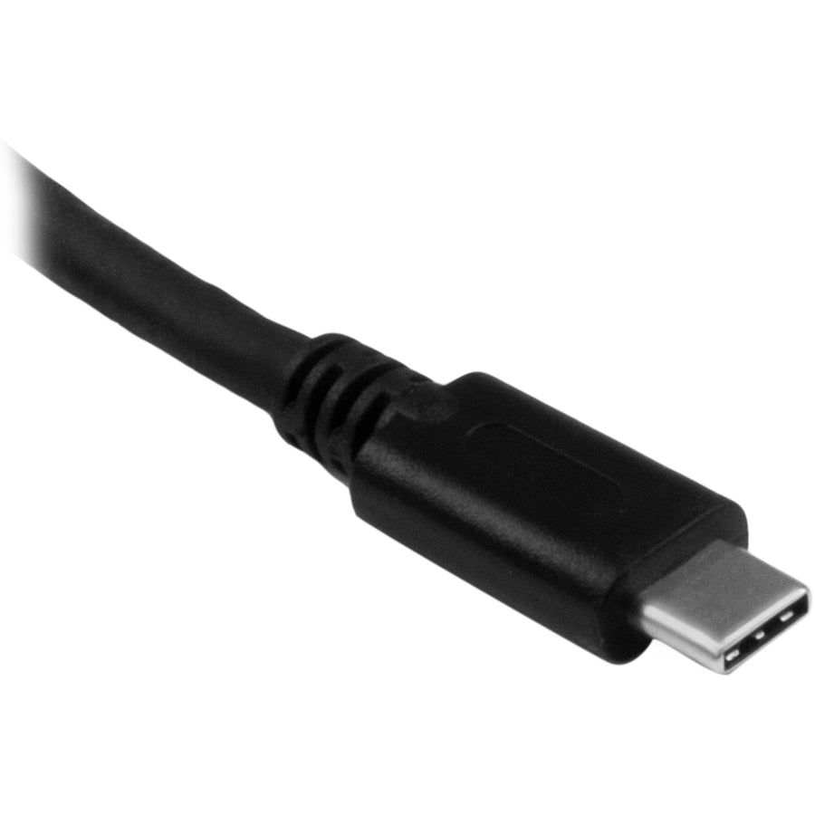StarTech.com USB 3.0 Flash Memory Multi-Card Reader / Writer with USB-C - SD microSD and CompactFlash Card Reader w/ Integrated USB-C Cable