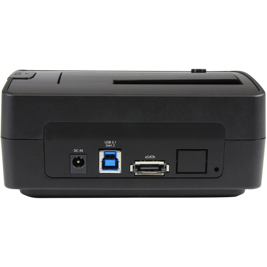 StarTech.com USB 3.1 Hard Drive Dock - USB C / USB A / eSata - 2.5 / 3.5" SATA SSD/HDD Drives - Hard Drive Docking Station