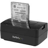 StarTech.com USB 3.1 Hard Drive Dock - USB C / USB A / eSata - 2.5 / 3.5" SATA SSD/HDD Drives - Hard Drive Docking Station