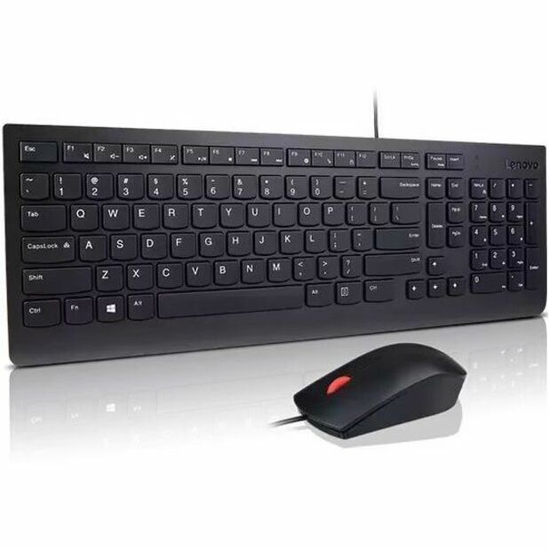 Lenovo Essential Wired Keyboard And Mouse Combo (French Canadian 058)