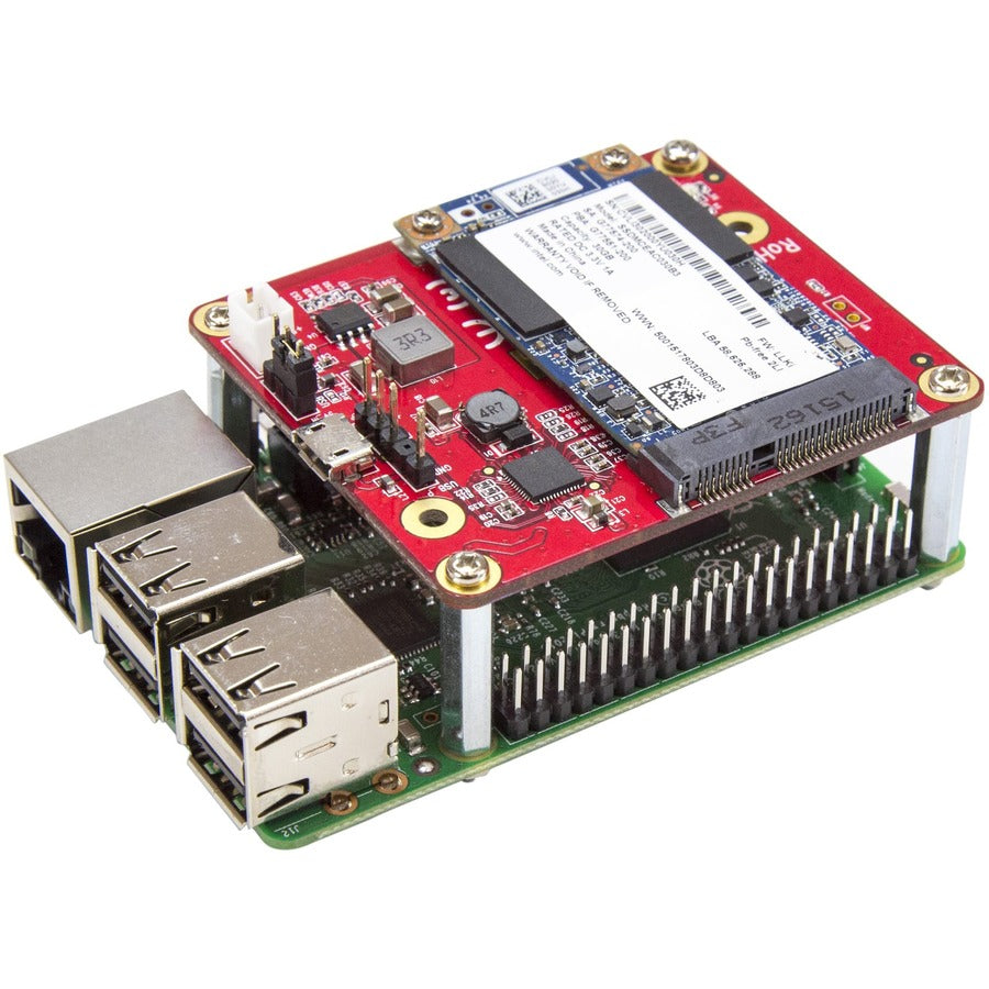 StarTech.com USB to mSATA Converter for Raspberry Pi and Development Boards - USB to mini SATA Adapter for Raspberry Pi