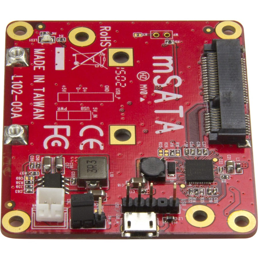 StarTech.com USB to mSATA Converter for Raspberry Pi and Development Boards - USB to mini SATA Adapter for Raspberry Pi