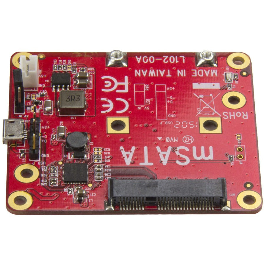 StarTech.com USB to mSATA Converter for Raspberry Pi and Development Boards - USB to mini SATA Adapter for Raspberry Pi