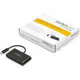 StarTech.com Hub USB C - 4 ports USB C vers USB-A (4x) - Hub USB alimenté par bus - Hub USB Type C vers USB - USB-C vers USB - USB 3.0 Type C