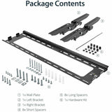 StarTech.com Flat Screen TV Wall Mount - Tilting - For 32" to 75" TVs - Steel - VESA TV Mount - Monitor Wall Mount