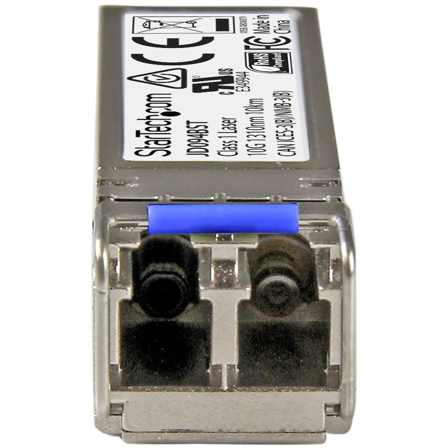 StarTech.com HPE JD094B Compatible SFP+ Module - 10GBASE-LR 10GE Gigabit Ethernet SFP+ 10GbE Single Mode/SMF Fiber Optic Transceiver 10km