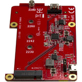 StarTech.com Raspberry Pi Board - USB 2.0 480Mbps - USB to M.2 SATA Converter - USB to SATA Raspberry Pi SSD