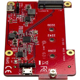StarTech.com Raspberry Pi Board - USB 2.0 480Mbps - USB to M.2 SATA Converter - USB to SATA Raspberry Pi SSD