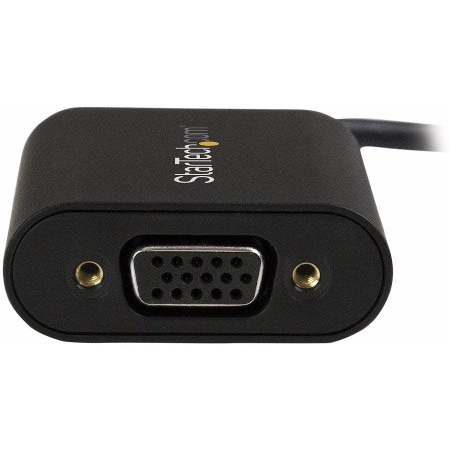 StarTech.com USB-C to VGA Adapter - 1920x1200 - USB C Adapter - USB Type C to VGA Monitor / Projector Adapter
