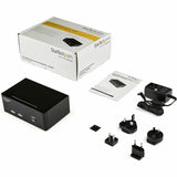 Commutateur KVM double écran StarTech.com 2 ports DisplayPort - KVM DisplayPort - 4K 60 Hz