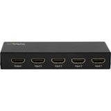 StarTech.com 4 Port HDMI Switch - 4K 60Hz - Supports HDCP - IR - HDMI Selector - HDMI Multiport Video Switcher - HDMI Switcher