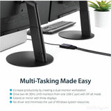 StarTech.com USB-C to Dual HDMI Adapter, USB Type-C Multi-Monitor MST Hub, Dual 4K 30Hz HDMI Laptop Display Extender/Splitter, Windows~