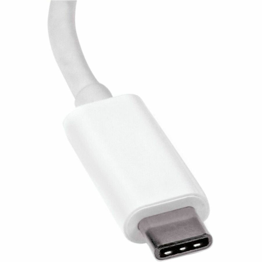 StarTech.com USB C to DisplayPort Adapter 4K 60Hz - USB Type-C to DP 1.4 Monitor Video Converter (DP Alt Mode) - TB3 Compatible - White