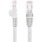 StarTech.com 150ft CAT6 Ethernet Cable - White Snagless Gigabit - 100W PoE UTP 650MHz Category 6 Patch Cord UL Certified Wiring/TIA