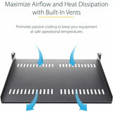 Baie serveur ventilée 1U StarTech.com