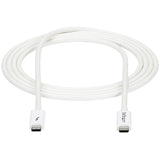 StarTech.com 6.6ft (2m) Thunderbolt 3 Cable, 20Gbps, 100W PD, 4K Video, Thunderbolt-Certified, Compatible w/ TB4/USB 3.2/DisplayPort