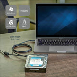 Câble adaptateur USB-C vers SATA StarTech.com pour disques SSD/HDD 2,5"/3,5" - Câble adaptateur USB 3.1 (10 Gbit/s) pour disque dur - Adaptateur USB SATA