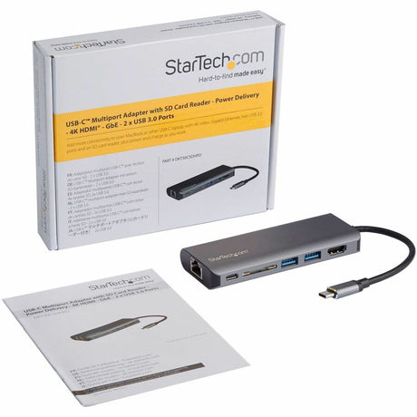 StarTech USB-C Travel Dock - 4K HDMI - 60W PD
