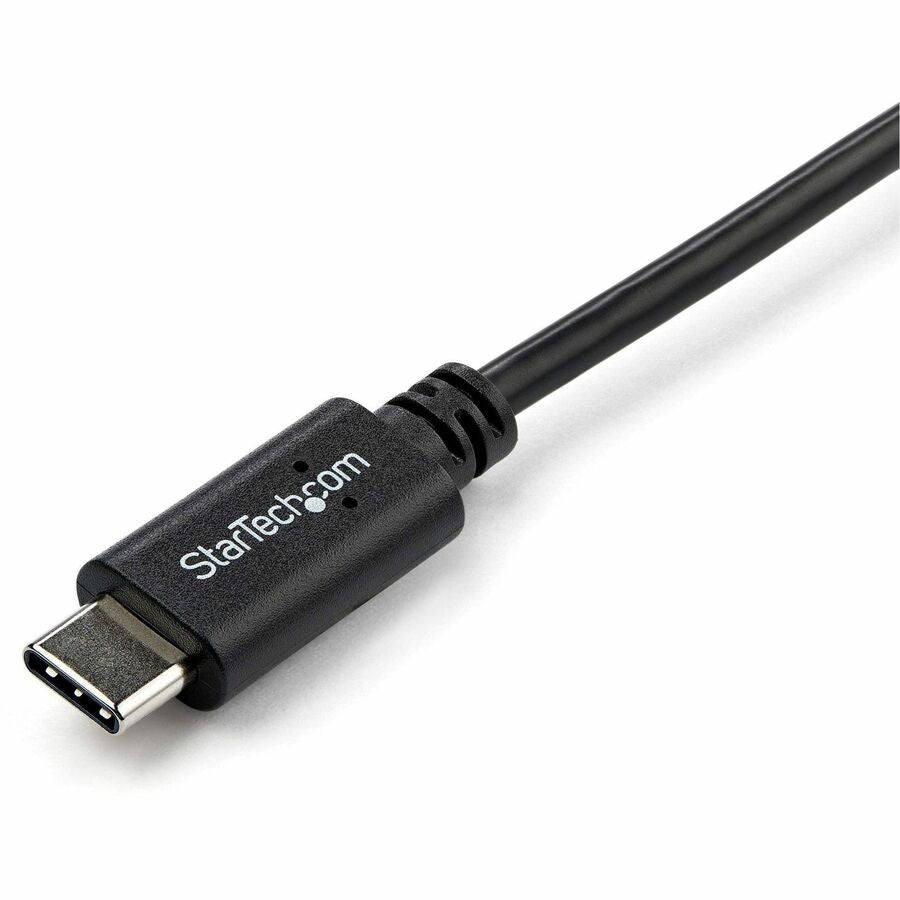 StarTech.com 1m 3 ft Right Angle USB-C Cable M/M - USB 2.0 - USB Type C Cable - 90 degree USB-C Cable - USB C to USB C Cable - USB-C Charge Cable
