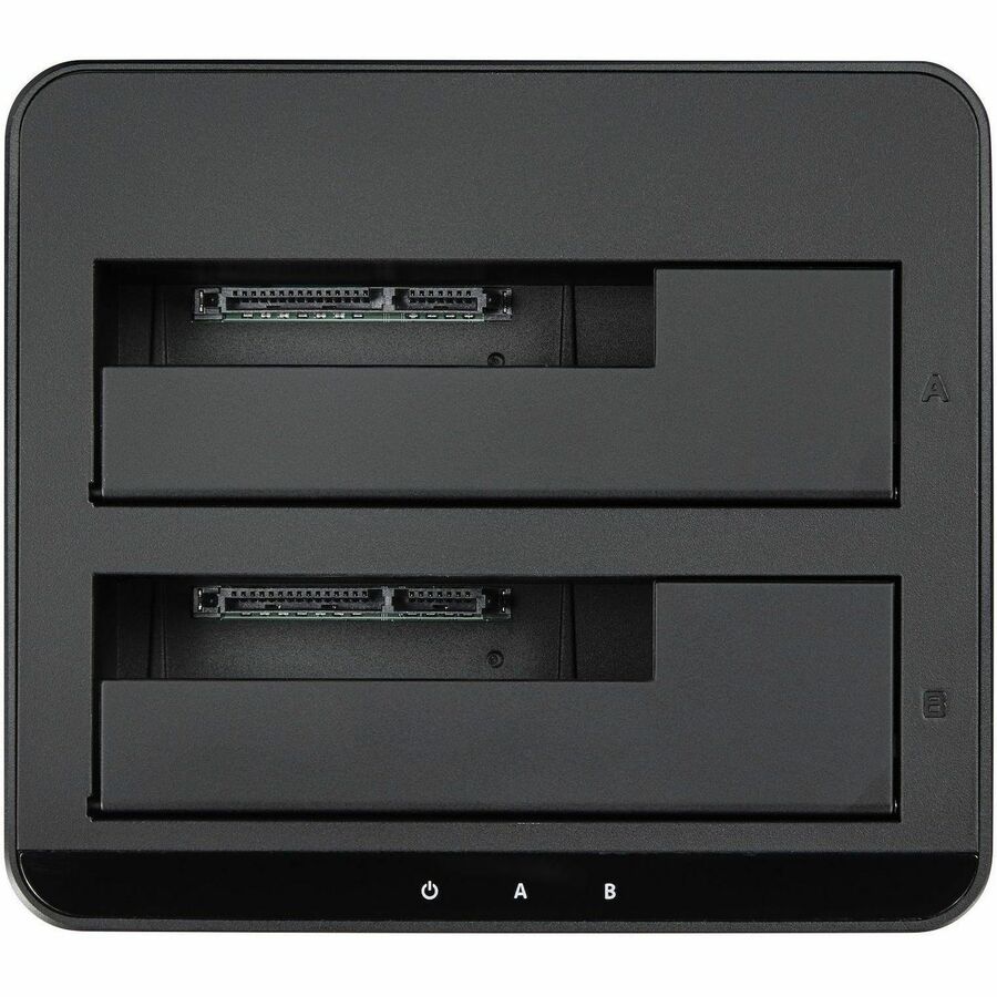 StarTech.com Dual-Bay USB 3.0 to SATA Hard Drive Docking Station, 2.5/3.5" SATA I/II/III, SSD/HDD Dock, USB Hard Drive Bays, Top-Loading