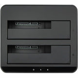 StarTech.com Dual-Bay USB 3.0 to SATA Hard Drive Docking Station, 2.5/3.5" SATA I/II/III, SSD/HDD Dock, USB Hard Drive Bays, Top-Loading