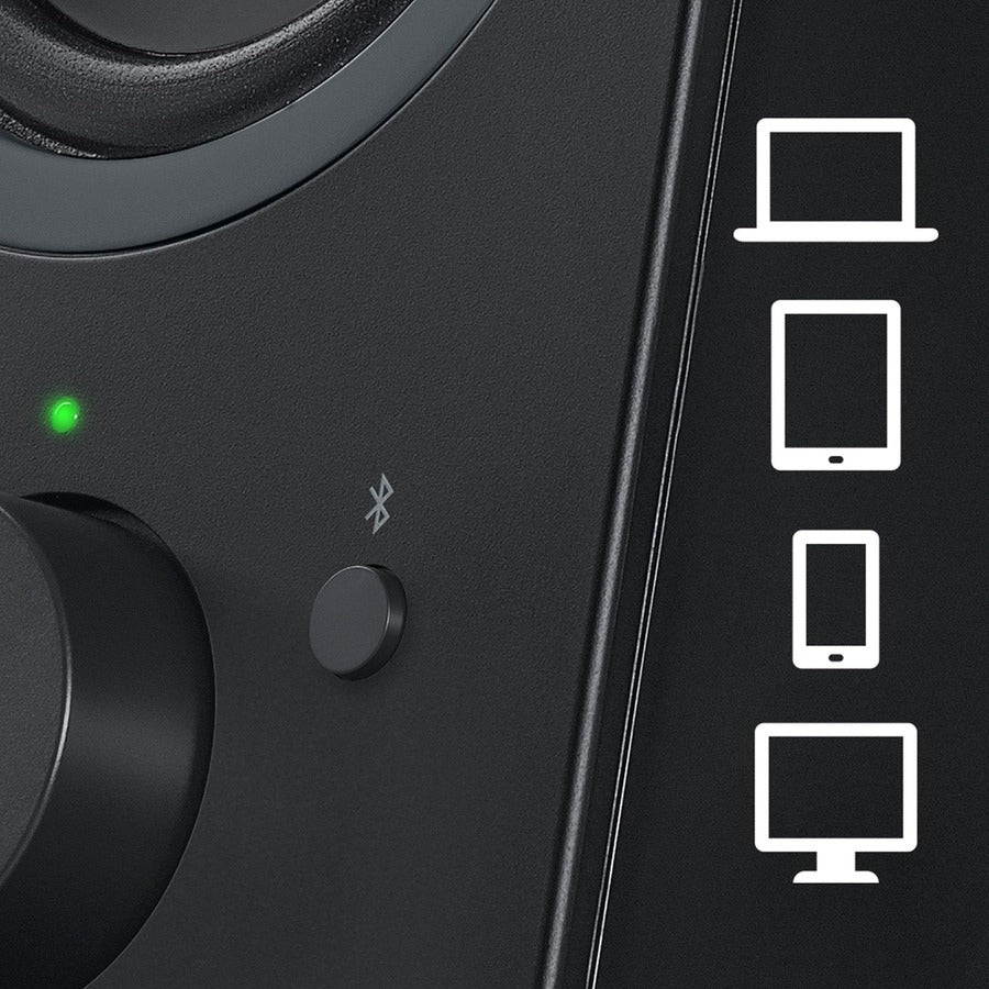 Système d'enceintes Bluetooth Logitech Z207 - 5 W RMS - Noir