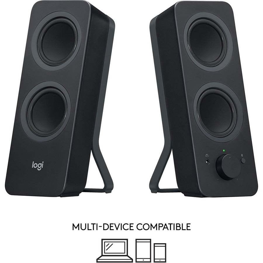 Système d'enceintes Bluetooth Logitech Z207 - 5 W RMS - Noir