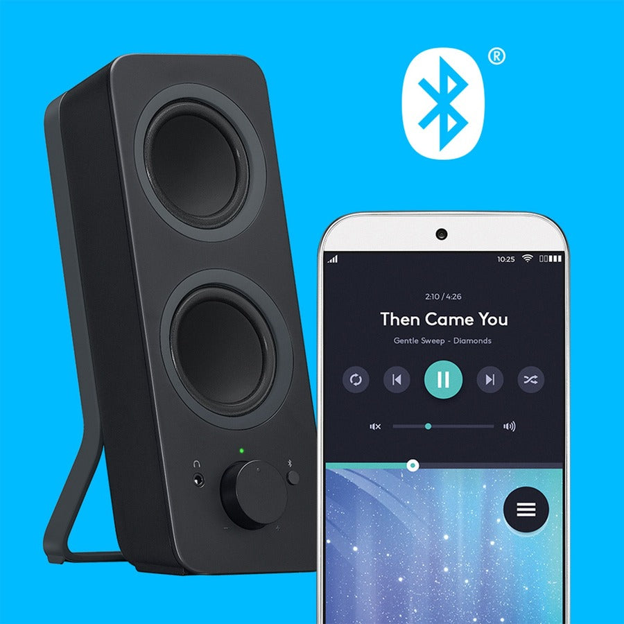 Système d'enceintes Bluetooth Logitech Z207 - 5 W RMS - Noir