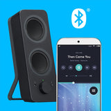 Système d'enceintes Bluetooth Logitech Z207 - 5 W RMS - Noir