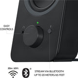 Système d'enceintes Bluetooth Logitech Z207 - 5 W RMS - Noir