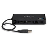 StarTech.com USB 3.0 Mini Dock - Dual Monitor USB Type-A Laptop Docking Station - DisplayPort 4K 60Hz & Gigabit Ethernet - 1' (30cm) cable