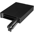 StarTech.com Dual-Bay 2.5in SATA SSD / HDD Rack for 3.5in Front Bay - Trayless SATA Backplane - RAID