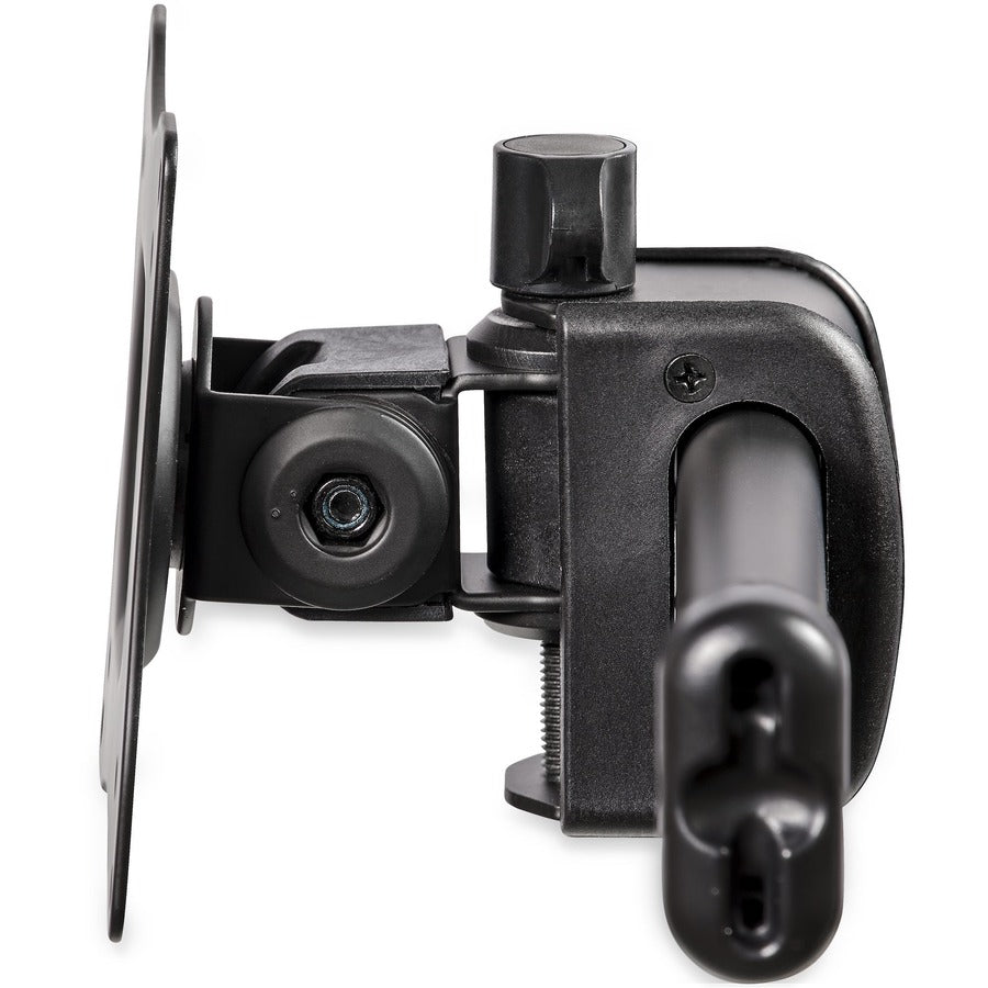 StarTech.com Triple Monitor Stand, Crossbar, Steel &amp; Aluminum, For VESA Mount Monitors up to 27"(17.6lb/8kg), Monitor Stand, 3 Monitor Arm