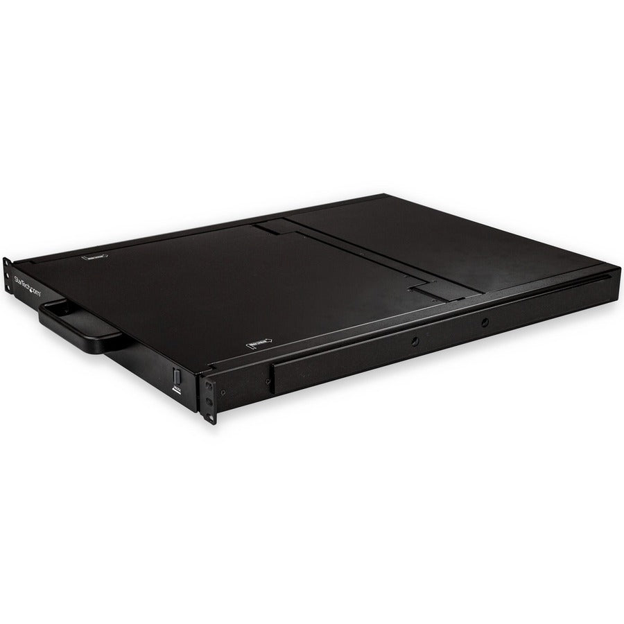 StarTech.com 8 Port Rackmount KVM Console w/ Cables - Integrated KVM Switch w/ 17" LCD - 1U LCD KVM Drawer 50000 MTBF - USB + VGA Support