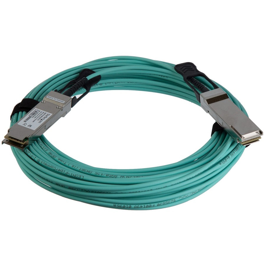 StarTech.com Cisco QSFP-H40G-AOC15M Compatible 15m 40G QSFP+ to SFP AOC Cable - 40GbE QSFP+ Active Optical Fiber 40Gbps QSFP + Cable 49.2'