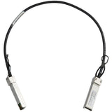Câble à connexion directe StarTech.com 10G SFP+ vers SFP+ de 0,5 m pour Cisco SFP-H10GB-CU0-5M 10GbE SFP+ DAC cuivre 10 Gbit/s Twinax passif