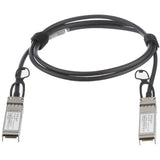 StarTech.com MSA Uncoded Compatible 1m 10G SFP+ to SFP+ Direct Attach Cable - 10 GbE SFP+ Copper DAC 10 Gbps Low Power Passive Twinax