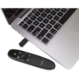 Star Tech.com Wireless Presentation Remote with Red Laser Pointer - 90 ft. - PowerPoint Presentation Clicker for Mac & Windows (PRESREMOTE)