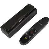 Star Tech.com Wireless Presentation Remote with Red Laser Pointer - 90 ft. - PowerPoint Presentation Clicker for Mac & Windows (PRESREMOTE)