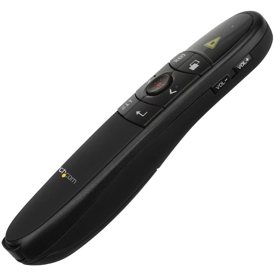 Star Tech.com Wireless Presentation Remote with Red Laser Pointer - 90 ft. - PowerPoint Presentation Clicker for Mac & Windows (PRESREMOTE)