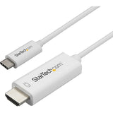 Câble USB-C vers HDMI StarTech.com de 1 m (3 pi) - Adaptateur vidéo 4K 60 Hz USB-C DP Alt Mode vers HDMI 2.0 - Compatible avec Thunderbolt 3
