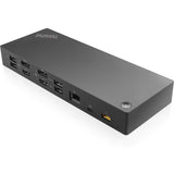 ThinkPad Hybrid USB-C with USB-A Dock - Black - USB; Gigabit Ethernet; Display P