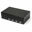 StarTech.com 4 Port Dual DisplayPort KVM Switch - DisplayPort 1.2 KVM - 4K 60Hz