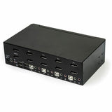 StarTech.com 4 Port Dual DisplayPort KVM Switch - DisplayPort 1.2 KVM - 4K 60Hz