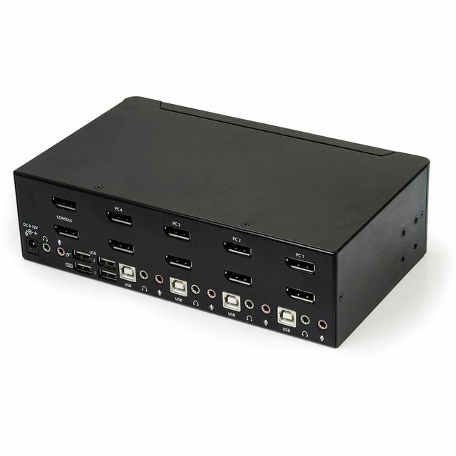 StarTech.com 4 Port Dual DisplayPort KVM Switch - DisplayPort 1.2 KVM - 4K 60Hz