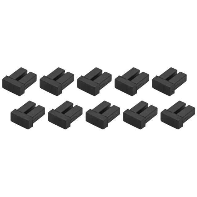 StarTech.com LC SFP Dust Covers - 10 Pack - Fiber Optic Dust Caps - SFP Port Cover