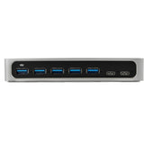 StarTech.com Hub USB-C 7 ports avec charge rapide - 5 ports USB-A et 2 ports USB-C (USB 3.0 SuperSpeed 5 Gbit/s) - Adaptateur USB 3.2 Gen 1 - Auto-alimenté
