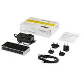 StarTech.com Hub USB-C 7 ports avec charge rapide - 5 ports USB-A et 2 ports USB-C (USB 3.0 SuperSpeed 5 Gbit/s) - Adaptateur USB 3.2 Gen 1 - Auto-alimenté