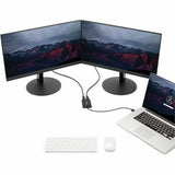 StarTech.com USB to Dual DisplayPort Adapter - 4K 60Hz - USB 3.0 5Gbps - USB Dual Monitor Adapter - Dual DisplayPort Adapter - DisplayLink Certified